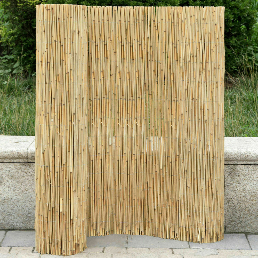 Dekoratif Doğal Hasır Kamış Çit 3 Metre x 6 Metre